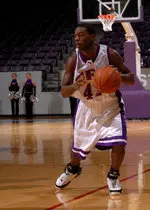Senior guard Keith Hardaway scored a career-high 17 points in SFA's win over Texas State