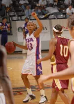 Junior Nikki Carr dishes out career-high 11 assists Wednesday night.