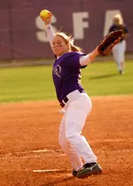 Kari Hugie was named SLC Pitcher of the Week on Tuesday