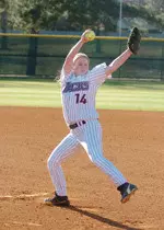 Debra Boles held Southeastern Louisiana to one run on five hits in SFA's 1-0 loss