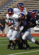 'Jacks take part in Wednesday afternoon workout at Homer Bryce Stadium