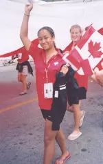 Kaitlyn Andrews Defends Canadian Junior National Shot Put title.