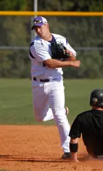 Ryan Priest scored a run and tossed an inning in SFA's fall game versus Grambling on Tuesday.