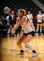 Lauren Railey picked up her seventh straight double-double on Wednesday.