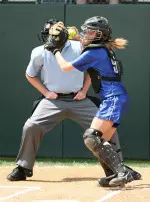 Catcher Brittany Caruthers is one of six players signed Wednesday by head softball coach Gay McNutt