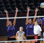 Kelsey Owens had 12 kills and three blocks, and MC Bottles had eight kills and two blocks against Southeastern Louisiana on Thursday.
