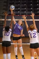 Kelsey Owens was one of three Ladyjacks with at least 10 kills against Nicholls.