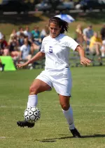 Senior Amanda Alders scored the second goal in SFA's 2-0 win over McNeese State Sunday