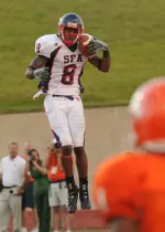 Senior Dominique Edison sets new career record for receptions.