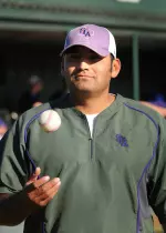 Johnny Cardenas is in his first season at the helm of the Lumberjack baseball program.
