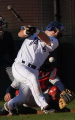 Matt Whatley hit his fifth home run of the year and threw out three base runners trying to steal on Saturday.