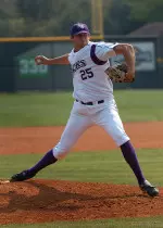 Erik Gregersen struck out five Cougars in two innings on Tuesday.