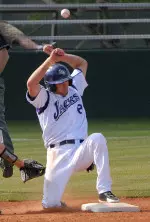 Kai Kirby had two stolen bases against Baylor on Wednesday.