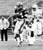 Former Lumberjack James Noble was a letterman on the 1983 team.