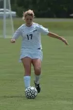 Senior Summer Bradfield scores SFA's only goal in Sunday's 2-1 loss