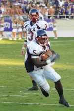 Junior Tyrone Ross scored two touchdowns Saturday night.