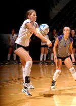 Lauren Railey was one of two Ladyjacks to record double-doubles  against Montana.