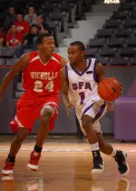 Eric Bell scored a season-high 13 points in SFA's 67-52 loss at UT-Arlington Wednesday
