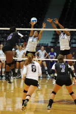 Amber Williams-Roberts and Ashley Bailey spearheaded Monday's win over TAMUCC.