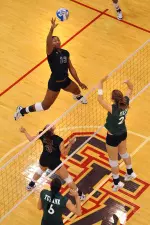 Ashley Bailey had 18 kills and six blocks in Friday's loss at Nicholls.