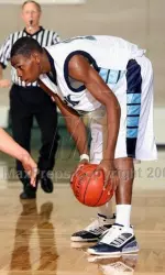 Amos Olatayo is one of four players signed by the Lumberjack basketball team during the early signing period