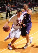 Senior Whitney Cormier scores 24 in Ladyjack victory.