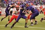 Sophomore Brandon Scott records a career night.