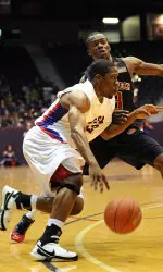 Eddie Williams leads the Lumberjacks in scoring