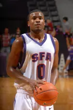 Senior Josh Alexander scored 21 points and pulled down 10 rebounds in SFA's win at Northwestern State Wednesday
