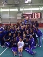 The SFA Ladyjacks won the program's third SLC Indoor Championship Saturday