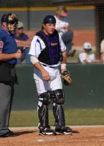 Joe Staley hit the go-ahead home run in the sixth inning on Sunday at Texas State.