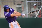 Zach Gardner had two hits in the final two innings of Sunday's game vs UCA.