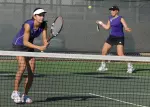 Gabriela Gadeva and Tatiana Smolnikova helped the Ladyjacks take their third SLC win of the year on Saturday.