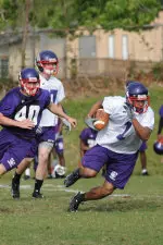 SFA scrimmage moved to 7:45 a.m. Friday due to threat of poor weather conditions.