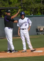 Tanner Hines and the Lumberjacks are coming off a win Tuesday at Houston.