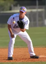 Ryan Priest was 3-for-5 with three RBI on Monday against DBU.