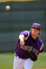 Jared West tossed 6.0 scoreless innings against Sam Houston.