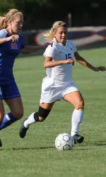 Redshirt freshman Breanne Vernon scored two goals, including the game-winner, in Sunday's 3-1 victory at Louisiana-Lafayette