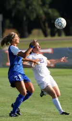 Megan Cash scored her first goal of the season in Friday's loss to UTEP