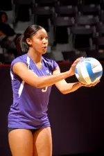 Amber Williams-Roberts had a career-high 15 kills against Western Illinois on Saturday.