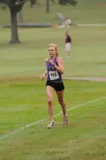 Stephanie Ganter teamed with Amy Shackelford to finish second in Friday's Islander Relays