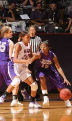 SFA hands Central Arkansas first home loss of the season.