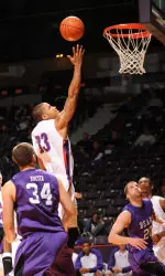 Orren Tims scored six points against Nicholls on Saturday
