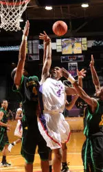 Walt Harris scored 18 points to lead SFA in its win over Southeastern Louisiana