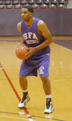 Dion Prewster is one of seven newcomers on the Lumberjack roster for 2010-11