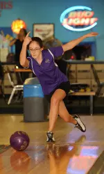 Sierra Gibbons is one of five returning letterwinners from the SFA bowling squad's inaugural campaign