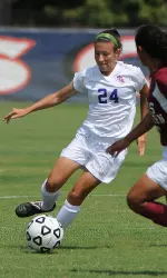 Megan Wasiak recorded an assist last week against Nicholls