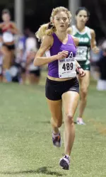 Sophomore Lauren Smith led SFA to the team title Friday at the FSU Invitational