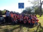 SFA track and field participates in Adopt-A-Highway.