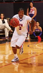 Tammara Marion led all scorers with 15 points on Wednesday at Rice.
